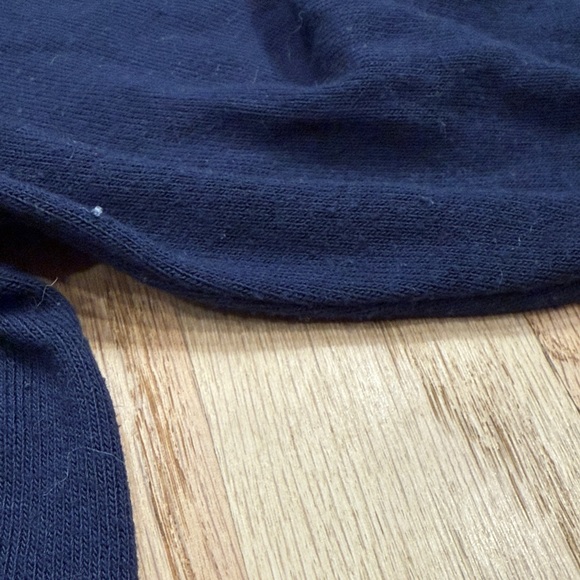 Chico's Long Sleeve Top Navy - Picture 3 of 3
